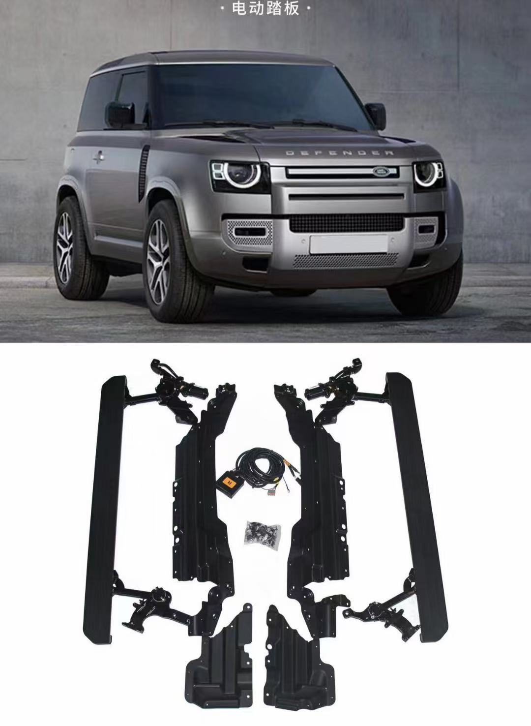 Defender 110 original expandable pedal modification