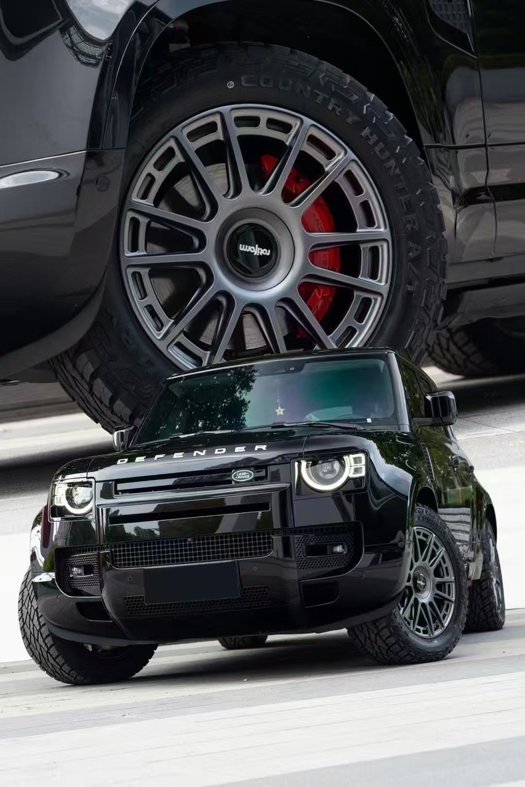 Defender forged wheels ROTIFORM brand