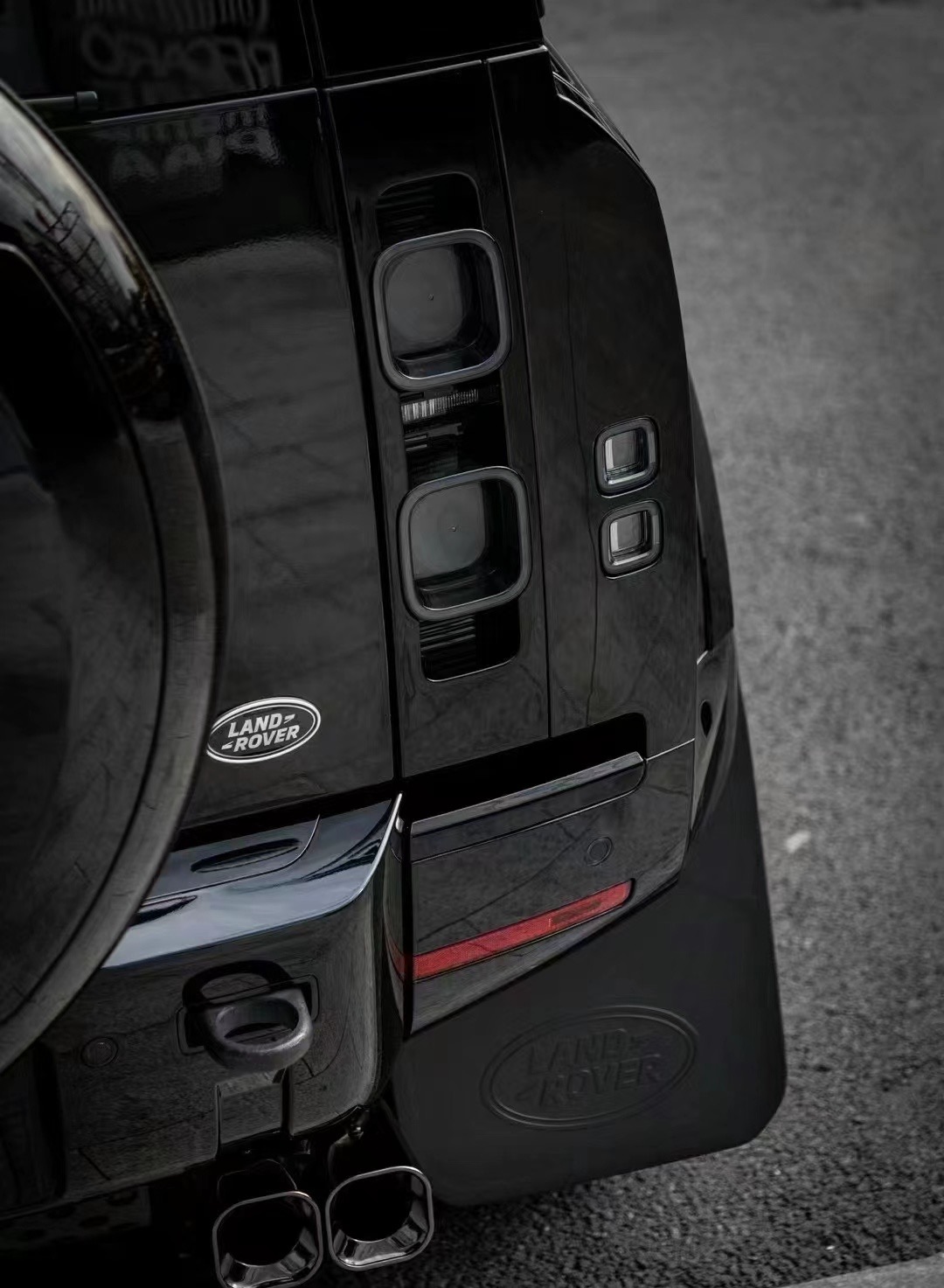 LR genuine smoked rear taillights (one pair)