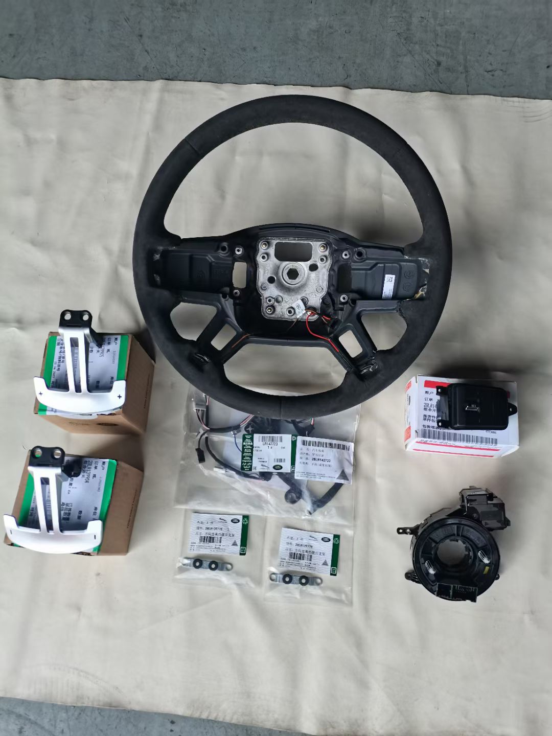 Defender original Alcantara steering wheel